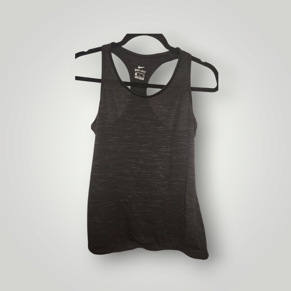 Nike Dry Legend Veneer Black Heather Balance Tank Size S muscle tee - Picture 1 of 14
